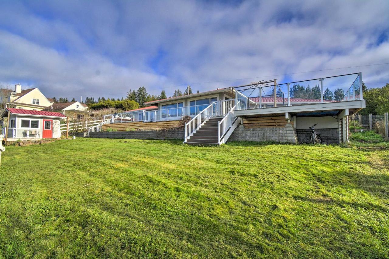 Breathtaking Port Ludlow Home With Deck And Yard Exterior foto